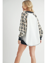 Load image into Gallery viewer, Deina Crochet Sleeve Shirt
