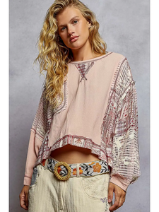 Romi Contrast Top