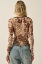 Load image into Gallery viewer, Floral Mesh Top
