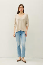 Load image into Gallery viewer, Drop Shoulder Half Sleeve Sweater
