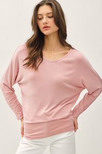 Modal Dolman Long Sleeve Top