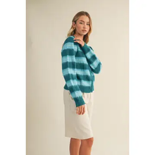 Load image into Gallery viewer, Elizabeth Striped Cardigan
