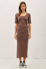 Load image into Gallery viewer, Basic Ribbed Midi Dress
