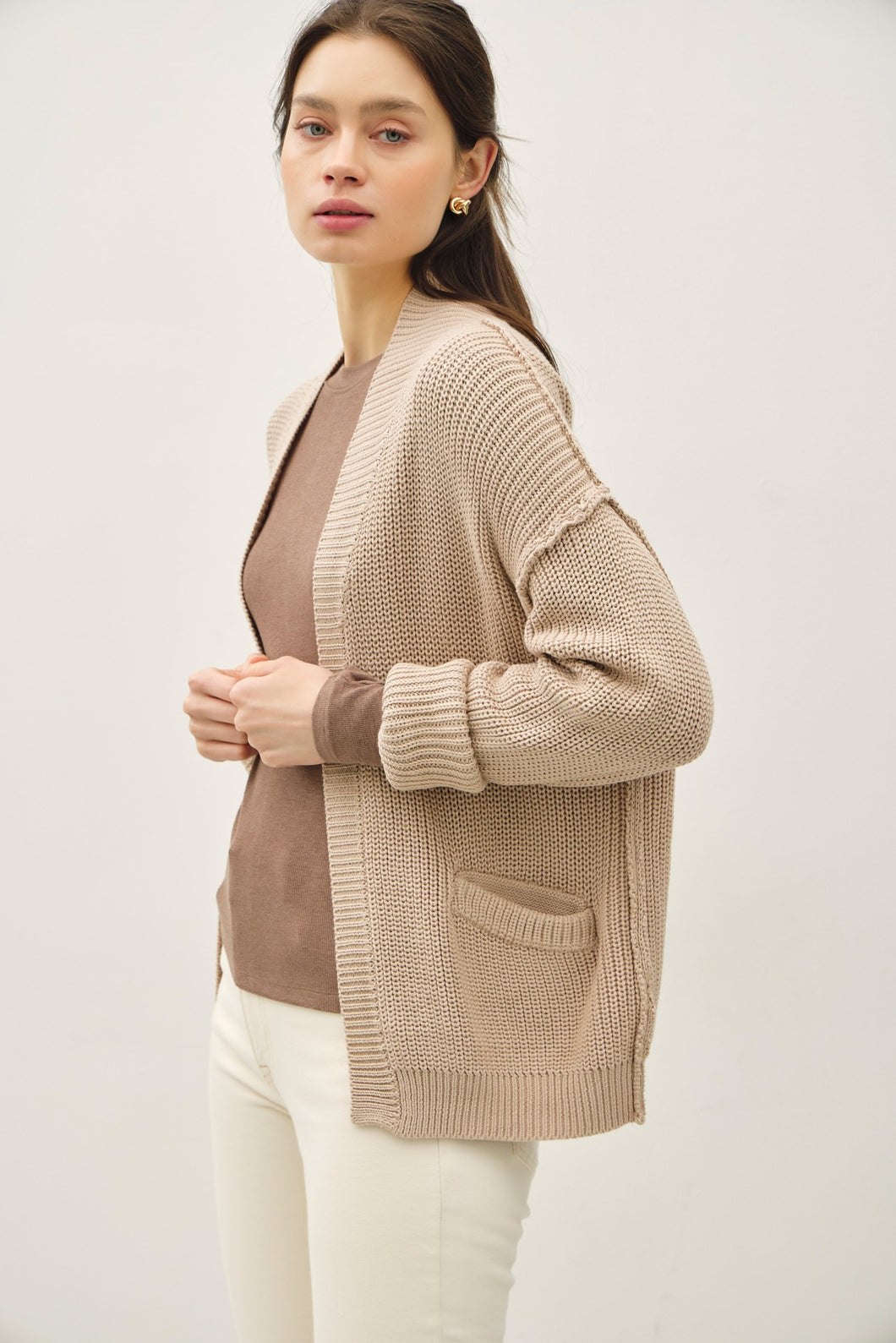 Chunky Ribbed Cardigan