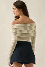 Load image into Gallery viewer, Striped Knit Bodysuit
