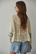 Load image into Gallery viewer, Isle Babydoll Contrast Top
