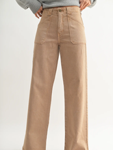 Load image into Gallery viewer, Vintage Khaki Wide Leg Pants

