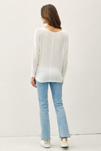 Modal Dolman Long Sleeve Top