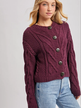 Load image into Gallery viewer, Moxie Knit Sweater Cardigan
