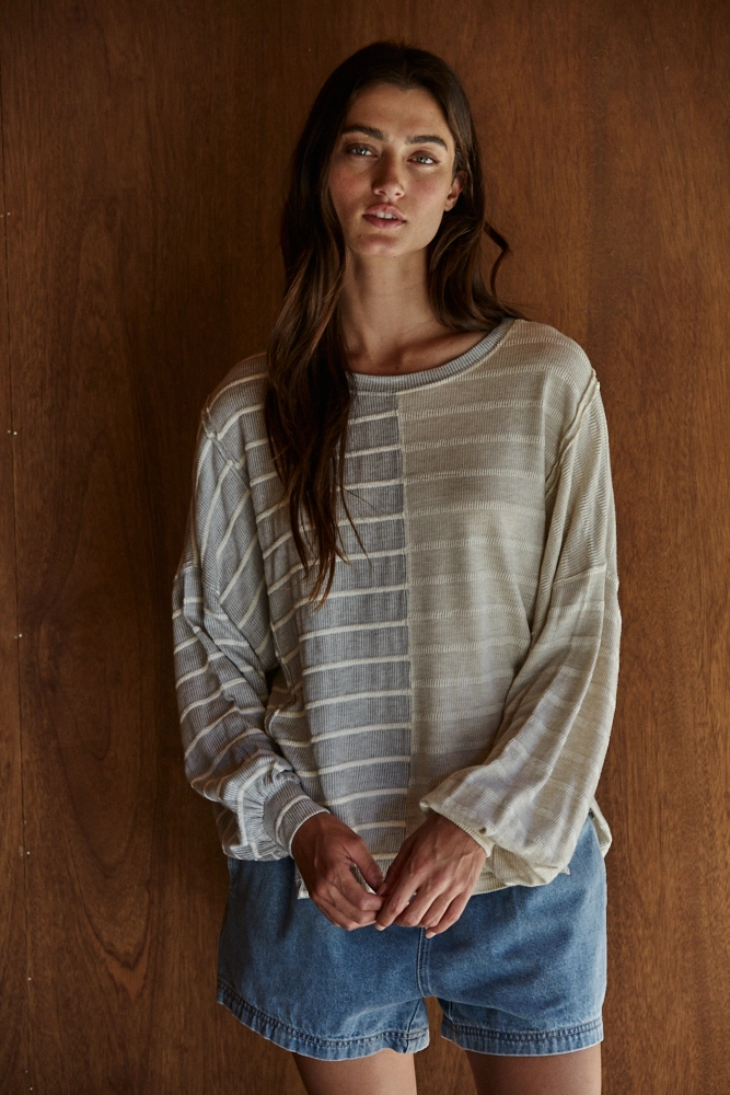 Clover Striped Top