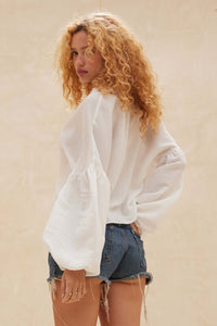 Sylvia Balloon Sleeve Top