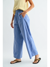 Load image into Gallery viewer, Pinstripe Wide Leg Pant
