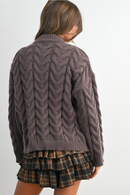 Load image into Gallery viewer, Charlotte Cable Knit Sweater
