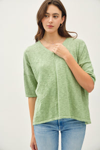Salome Slub Knit Tee