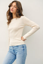 Load image into Gallery viewer, Classic Long Sleeve Rib Sweater
