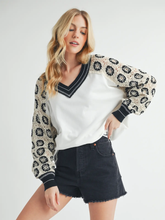 Load image into Gallery viewer, Deina Crochet Sleeve Shirt

