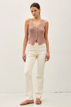 Load image into Gallery viewer, Chunky Ribbed Knit Sweater Vest

