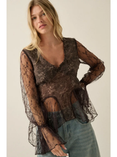 Load image into Gallery viewer, Paisley Flare Top

