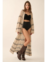 Load image into Gallery viewer, Crochet Knit Duster Cardigan
