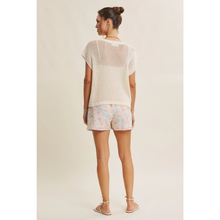 Load image into Gallery viewer, Sun-Soaked Open Knit Sweater
