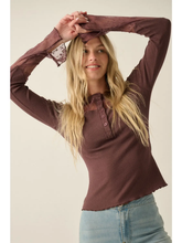 Load image into Gallery viewer, Valentina Lace Button Up
