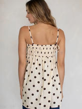 Load image into Gallery viewer, Polka Dot Tunic Top
