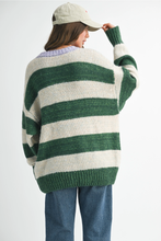 Load image into Gallery viewer, Oversized Striped Sweater
