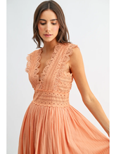 Load image into Gallery viewer, Nala Lace Midi Dress

