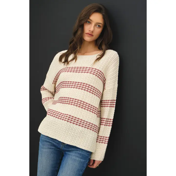 Oversized Striped Sweater