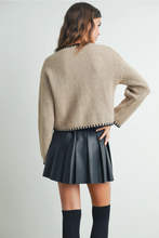 Load image into Gallery viewer, Lillian Contrast Cardigan
