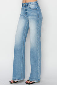 Elena High Rise Straight Jean