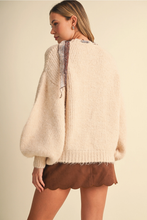Load image into Gallery viewer, Satin Scarf Sweater
