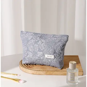 Jacquard Cosmetic Bag