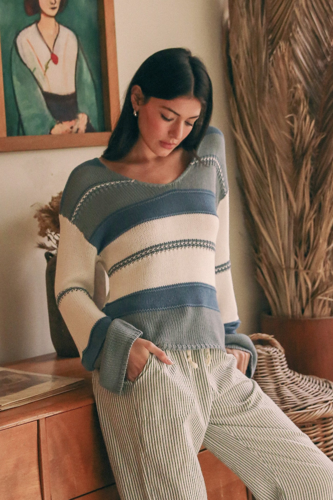 Multi Stripe Sweater