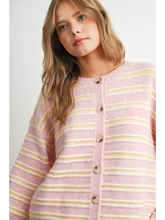 Load image into Gallery viewer, Cozy Striped Cardigan
