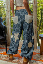 Load image into Gallery viewer, Indigo Paisley Pants
