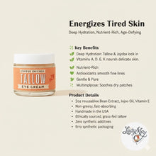 Load image into Gallery viewer, Coffee-Infused Tallow Eye Cream
