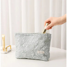 Load image into Gallery viewer, Jacquard Cosmetic Bag
