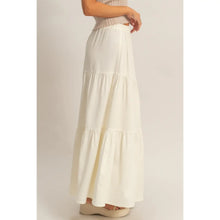 Load image into Gallery viewer, Ivory Breeze Maxi Skirt
