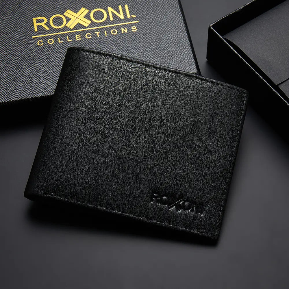 Samson Black Leather Wallet